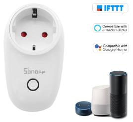 Tomada Wi-Fi (SMART PLUG) 2200W ANDROID/IOS - Sonoff