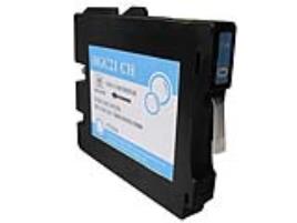 Compatible Ricoh GC21c cian Tinta pigmentada 405533