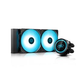 VENTOINHA CPU REFRIGERACAO LIQUIDA  GAMMAXX L240 V2 2 120MM/INTEL-AMD/RGB/ANTIFUGAS DP-H12RF-GL240V2