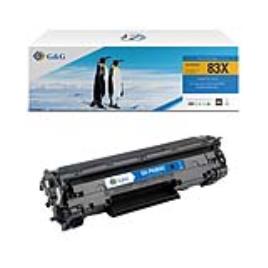 Compatible G&G HP CF283X toner negro - Reemplaza 83X
