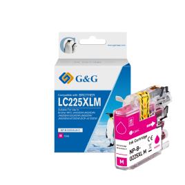 Compatible  Brother LC225XL V3 tinta magenta - Reemplaza LC225XLM