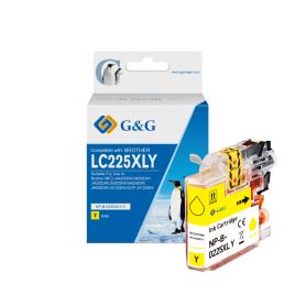 Compatible  Brother LC225XL V3 tinta amarillo - Reemplaza LC225XLY