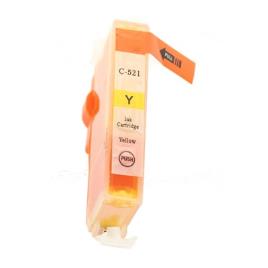 Tinteiro Canon Compati­vel CLI-521Y amarelo