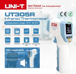 Termómetro Corporal Infravermelhos (32~42,9ºC) - 
