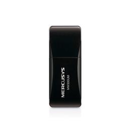 Adaptador  300Mbps Wireless N Mini USB, Mini Size, 2T2R, 2.4GHz, 802.11b/g/n, USB 2.0