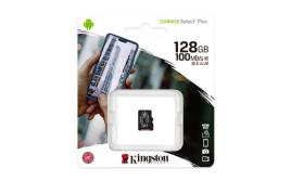 Cartão de Memória MicroSDXC 128GB (Classe 10) - KINGSTON