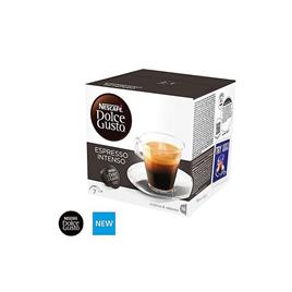 DolceGusto Cápsulas de café Dolce Gusto Espresso Intenso, café expresso, moderadamente torrado, 16 doses, 128 g