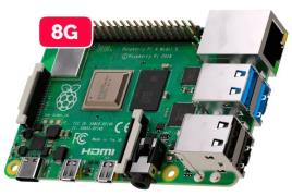 Micro Computador Raspberry Pi 4 Model B 8GB - RASPBERRY