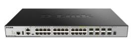 Switch de Rede Gerido 1U L3 Gigabit Ethernet 1000 Mbit/s Preto (20 portas) - 