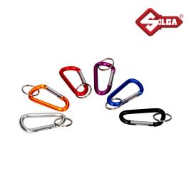 MOSQUETAO 75X40MM COM ANEL 25MM CORES SORTIDAS