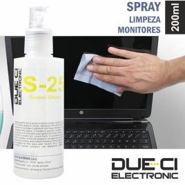 Spray De Limpeza Monitores S-25 200 Ml Due-Ci