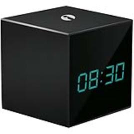 Despertador TimeCAM c/ Camara Oculta IP ONVIF HD 720P e Gravador - 