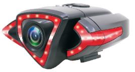 Câmara Acção Wi-Fi Full HD 1080p + Luz Presença p/ Traseira Bicicleta (RIDECAM HD) - ISNATCH