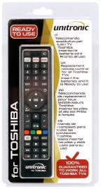 Comando Universal Dedicado p/ TVs LCD TOSHIBA - 