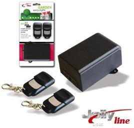 Kit Emissor Recetor 2 Canais 2 Comando para Jardim