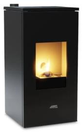 Salamandra de Pellets 9kW Futura 9 (Preto) - ARTEL