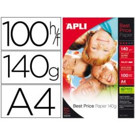Papel Fotografia A4 Glossy 140gr 100 Folhas 