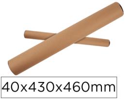 Tubo de Cartão Portadocumento Capa Plastico 40X430X460 mm