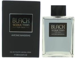 Perfume ANTONIO BANDERAS Black Seduction Man Eau de Tolitte (200 ml)