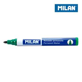 PACK 12 MARCADORES VERDE PERMANENTES PONTA REDONDA MILAN
