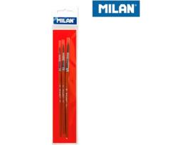 Blister MILAN 3 Pinceis Escolares Serie 101 Nº6, 8 E 10