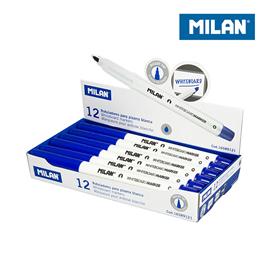 CAIXA 12 MARCADORES AZUIS PARA QUADRO-BRANCO 