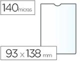 Bolsa Plástica 93x138mm 140 Microns PVC 100 Unidades 