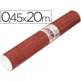 Papel Autocolante Aironfix 0.45x20mts Madeira Escura Rolo