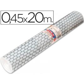 Papel Autocolante Aironfix 0.45x20mts Cristal Apis Rolo