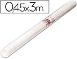 Rolo Adesivo  Transparente. Removivel, 3 X 0,45 Mt