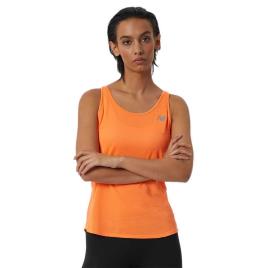Camiseta Sem Mangas Impact Run L Vibrant Orange Heather