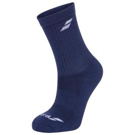 Meias 3 Pares EU 39-42 White / Estate Blue / Grey