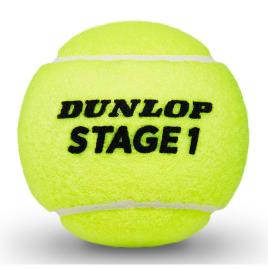 Dunlop Bolas Tênis Stage 1 3 Balls Yellow / Green