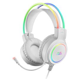 Auricular MHRGB PC/PS4/PS5/XBOX Branco