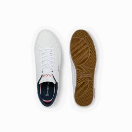 Lacoste Sapato Sport Powecourt Tricolor2 EU 45 White / Navy / Red