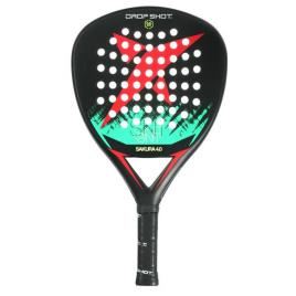 Drop Shot Raquete Padel Sakura 4.0 One Size Black / Green / Red