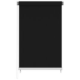 Estore de rolo para exterior 140x230 cm preto