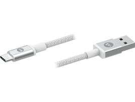 Cabo  USB USB-C 1m Branco