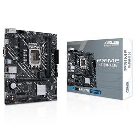 MB ASUS PRIME H610M-K D4 LGA1700 2xDDR4 VGA/HDMI mATX