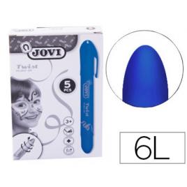 Maquilhagem Jovi Barra Twist Make-Up Azul 5 Unidades