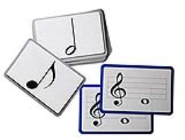 Jogo Cartoes  Maxi Memoria Musica Plastico Flexivel 12X17 cm Set