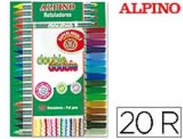 Marcador Alpino Double 20 Unidades