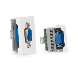 Conector VGA HD15 F. p/ Painel Ligação 1/2 - 