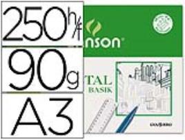 Papel Vegetal  90 Din A3 em Folha. 90-95 Gr/M2