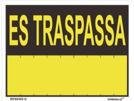 TRESPASSA-SE (PVC 0.4MM) 45X70CM