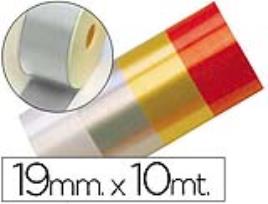Fita Fantasia Prata 10Mtx19mm