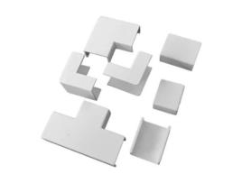 KIT DE ACESSORIOS PARA MINI CALHA DE 10/16MM 