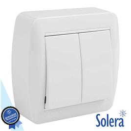 Interruptor Parede Duplo 10a 250v Solera