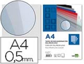 Capa de Encadernacao Polipropileno Din A4 0.5mm Fumada (100 Unidades)