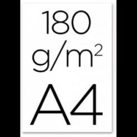 Cartolina A4 180Grs Branca 125 Unidades